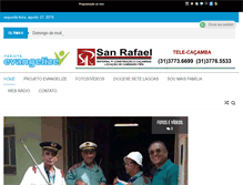 Tablet Screenshot of portalevangelize.com.br